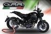 Slip-on GPE EVO 4 ANNIVERSARY BLACK TITANIUM  Benelli Leoncino 500 2017 - 2019 Benelli Leoncino 500 2017 - 2019