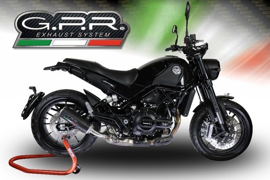 Full system 2-1 M3 BLACK TITANIUM MOTO 3 REPLICA Benelli Leoncino 500 2017 - 2019 Benelli Leoncino 500 2017 - 2019