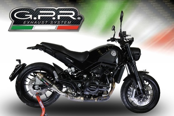 Slip-on DEEPTONE CARBON LOOK Benelli Leoncino 500 Trail 2017 - 2019 Benelli Leoncino 500 Trail 2017 - 2019