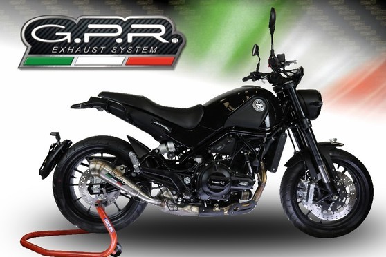 Slip-on FAST CAN POWERCONE E4 Benelli Leoncino 500 Trail 2017 - 2019 Benelli Leoncino 500 Trail 2017 - 2019