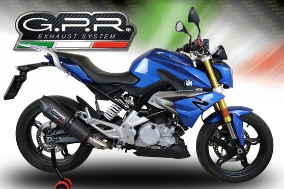 Full system 2-1 GPE ANNIVERSARY BLACK TITANIUM BMW G 310 R / GS 2017 - 2019 BMW G 310 GS 2017 - 2019