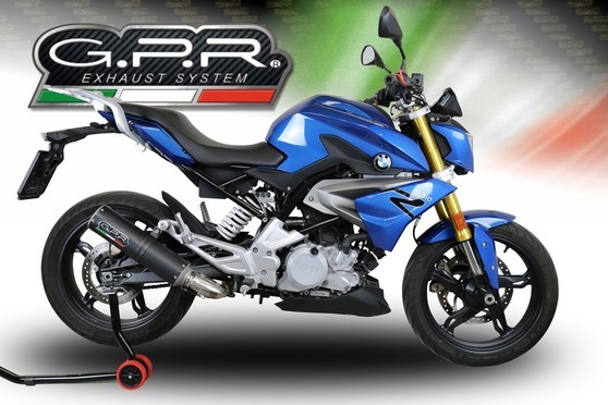 Full system 2-1 M3 BLACK TITANIUM MOTO 3 REPLICA BMW G 310 R / GS 2017 - 2019 BMW G 310 GS 2017 - 2019