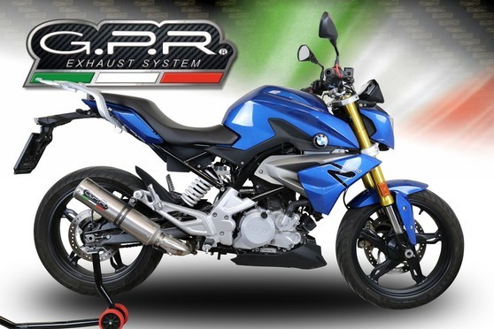 Full system 2-1 M3 TITANIUM NATURAL BMW G 310 R / GS 2017 - 2019 BMW G 310 GS 2017 - 2019