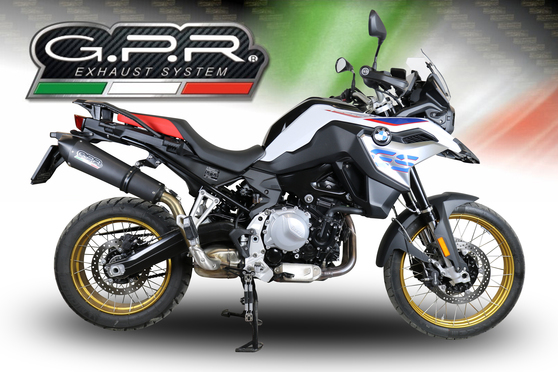 Slip-on GPE EVO 4 ANNIVERSARY BLACK TITANIUM BMW F 850 GS / Adventure 2018 - 2019 BMW F 850 GS 2018 - 2019