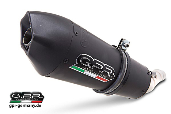 Full system 2-1 GPE ANNIVERSARY BLACK TITANIUM BMW R 1200 GS 2010 - 2012