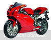 Double Bubble - fluorescenční  zelená Ducati 749 2003 - 2004