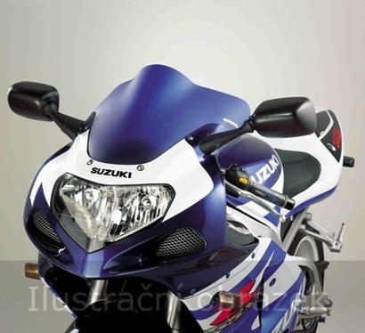 Double Bubble - čiré Suzuki GSX-R 750 2000 - 2003