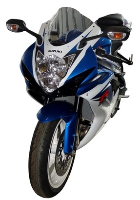 Double Bubble - tmavě kouřové Suzuki GSX-R 600 2011 - 2013