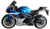 Double Bubble - tmavě kouřové Suzuki GSX-R 600 2011 - 2013