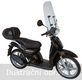 Náhradní čelní plexisklo TOP ALTO - Aprilia Scarabeo 50 / 100 4-stroke 1993 - 2014