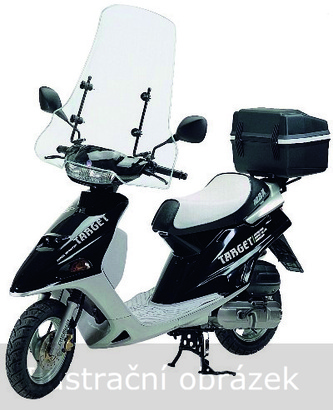 Náhradní čelní plexisklo TOP ALTO - MBK Target / Yamaha Forte 50 1991 - 1995