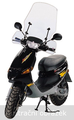 Náhradní čelní plexisklo - Top Alto Peugeot Buxy 1995 - 1998