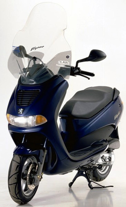 Kompletní čelní plexisklo TOP ALTO - Peugeot Elyseo 50 / 100 / 125 1999 - 2002