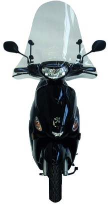Kompletní čelní plexisklo TOP ALTO - Peugeot V-Clic 50 2007 - 2008 