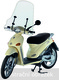 Náhradní čelní plexisklo TOP ALTO - Piaggio Liberty / VESPA ET2-ET4  50-125 1996 - 2005