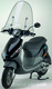 Náhradní čelní plexisklo TOP ALTO - Piaggio Zip 50 / 125 2000 - 2002
