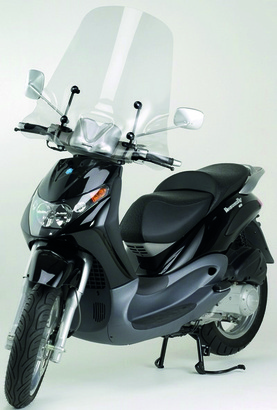 Kompletní čelní plexisklo TOP ALTO - Piaggio Beverly 125 / 150 / 200 2001 - 2003