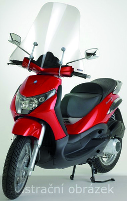 Náhradní čelní plexisklo TOP ALTO - Piaggio Beverly 125 / 200 / 250 2002 - 2006