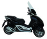 Kompletní čelní plexisklo EXCLUSIVE - Piaggio MP3 Yourban / LT 125 / 300 2011 - 2018