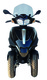 Kompletní čelní plexisklo SUMMER - Piaggio MP3 Yourban / LT 125 / 300 2011 - 2018