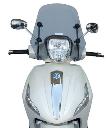Kompletní čelní plexisklo SUMMER - Piaggio Beverly 125 / 300 ie 2010 - 2019