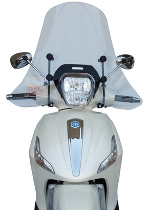 Kompletní čelní plexisklo EXCLUSIVE - Piaggio Beverly 350 2011 - 2019