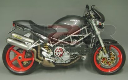 Round-sil - Titan (Hliníková krytka) Ducati Monster S2R 800 2003 - 2006