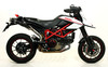 Thunder corta - Tmavý hliník (Nerezová krytka) Ducati Hypermotard 1100 2007 - 2012