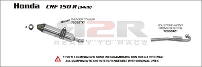 Svod Honda CRF 150 R 2007 - 2010