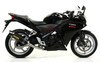 Race-tech - Tmavý hliník (Karbonová krytka) Honda CBR 250 R 2011 - 2012
