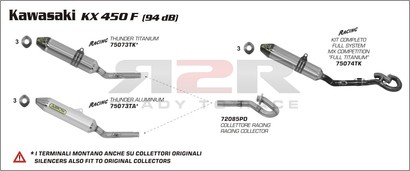 MX Competition  Kawasaki KX 450F 2009 - 2010