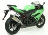 Race-tech - Tmavý hliník (Karbonová krytka) Kawasaki ZX-6R Ninja  2009 - 2012