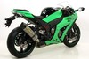 Race-tech - Tmavý hliník (Karbonová krytka) Kawasaki ZX-10R Ninja 2011 - 2012