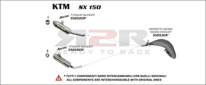 Racing KTM SX 150 2008 - 2011