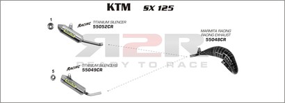 Racing KTM SX 125 2008 - 2011