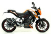 Thunder - Tmavý hliník (Karbonová krytka) KTM Duke 125 2011 - 2012
