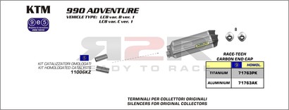 Race-tech - Titan KTM 990 Adventure 2008 - 2012