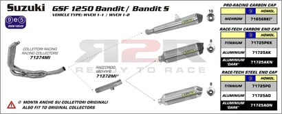 Mezisvod Suzuki GSF 1250 Bandit 2007 - 2012