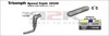 Mezisvod 1 - 2 Triumph Speed Triple 1050 2007 - 2008