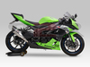 R11 Dual exit (Titan) Kawasaki ZX-6R Ninja  2009 - 2012