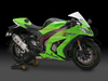 R77J s nerezovým koncem (Nerez) Kawasaki ZX-10R Ninja 2011 - 2013