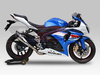 R11 Dual exit (Titan blue) Suzuki GSX-R 1000 2012 - 2013