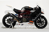 Výfukový systém - Round (Titan/Karbon 94dB) KTM RC8 2009 - 2013