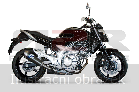 Oval - Karbon (102dB) Suzuki GLADIUS 650 2009 - 2013