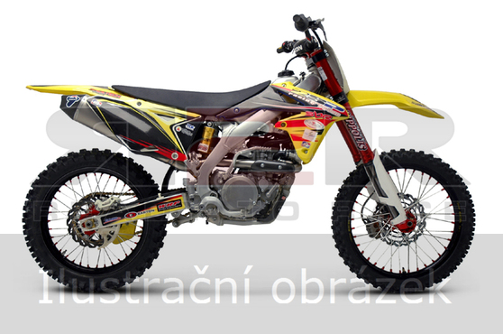 Výfukový systém - Enduro (Nerez/Titan) Suzuki RM-Z 450 2008 - 2011