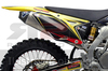 Výfukový systém - Cross (Nerez/Titan) Suzuki RM-Z 450 2008 - 2011