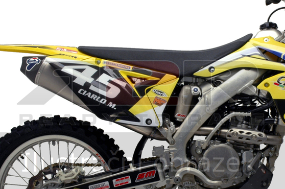 Výfukový systém - Enduro (Titan/Titan) Suzuki RM-Z 250 2010 - 2011