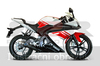 Výfukový systém (Nerez/Titan 94dB) Yamaha YZF-R125 2008 - 2013