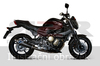 Výfukový systém (Nerez/Karbon 80dB) Yamaha XJ6 Diversion 2009 - 2012