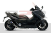 Výfukový systém (Nerez/Karbon 80dB) Yamaha T-MAX 530 2012 - 2013